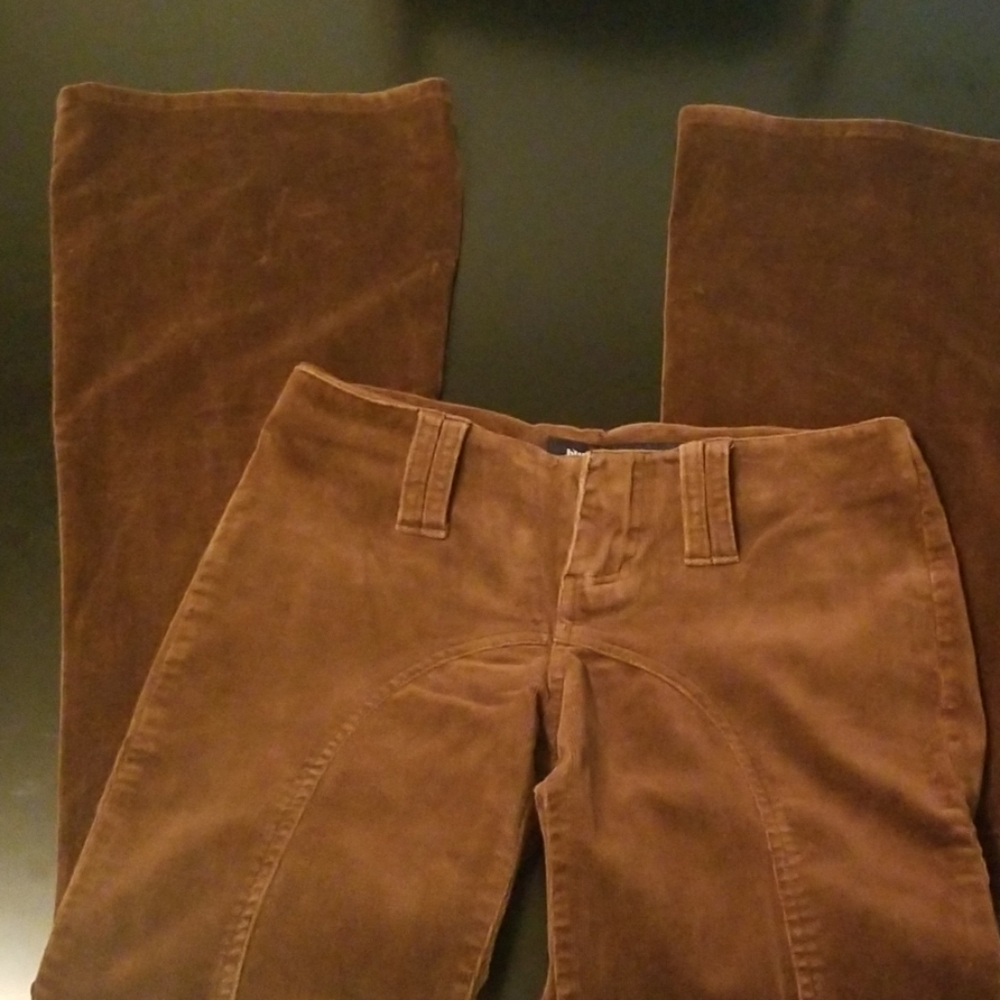 blueasphalt flare leg pants
